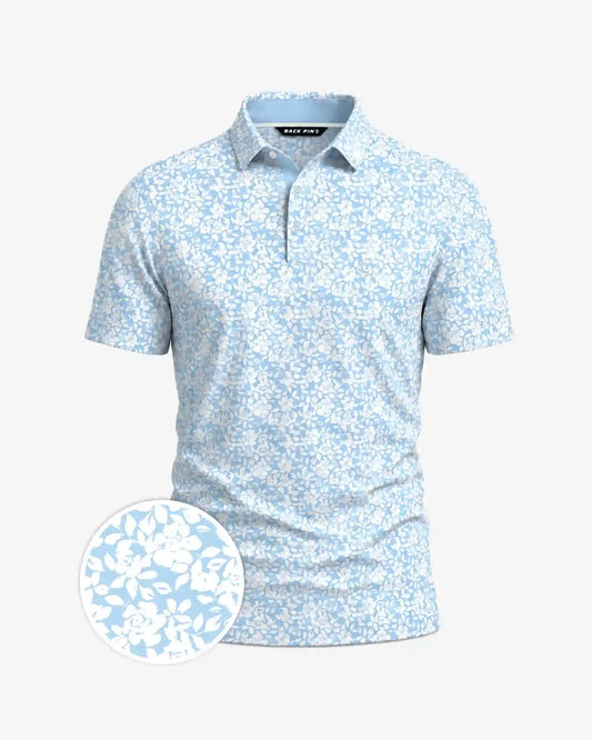 Beachside Floral Polo