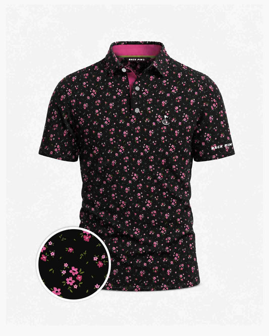 Fairway Floral Print Polo