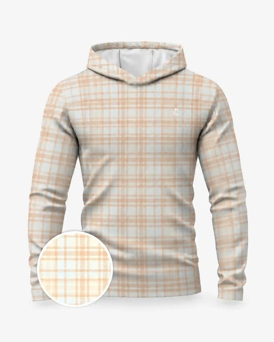 Golden Hour Plaid Hoodie