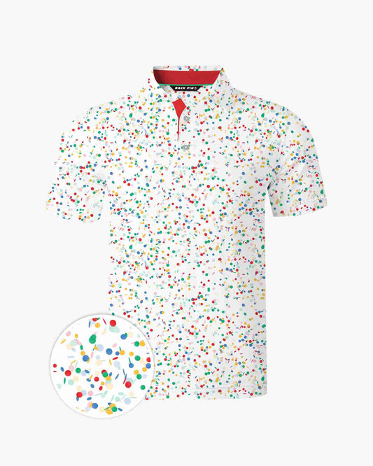 Carnival Confetti Splash Polo