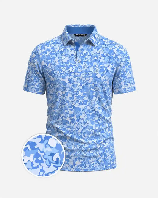 Coastal Camo Polo