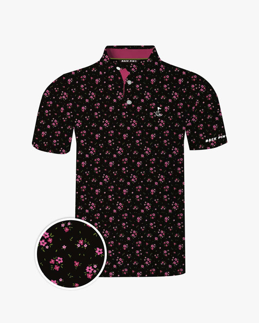 Fairway Floral Print Polo