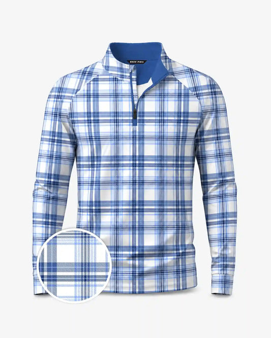 Harbor Light Plaid Quarter Zip