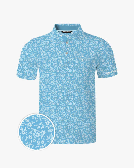 Hawaiian Floral Polo