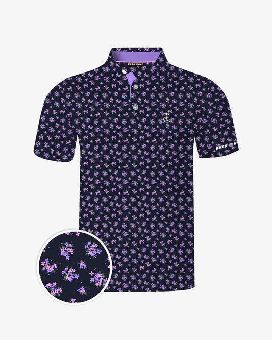 Midnight Ditsy Polo