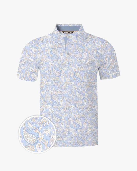 Paisley Print Shirt - Purple