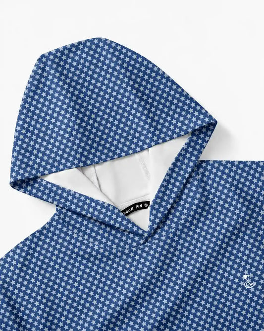 Patriotic Stars Navy Blue Hoodie