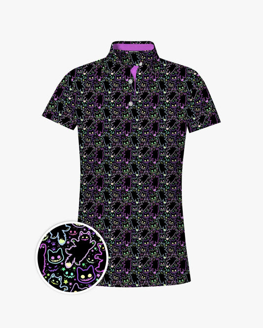 Women's Polo - Black Cats Fairway