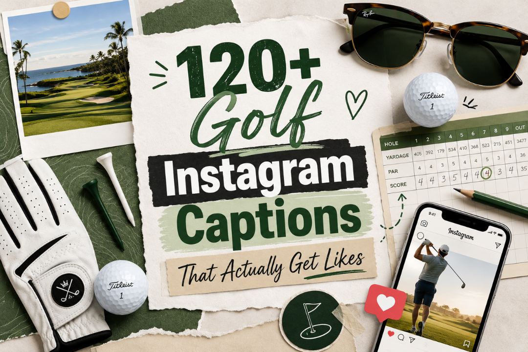 120+ Golf Instagram Captions