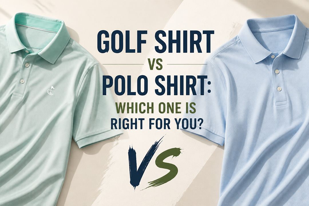 Golf Shirt vs Polo Shirt