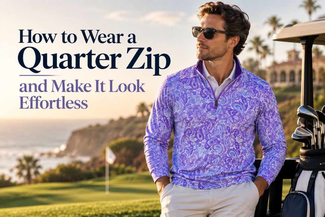 How to Wear a Quarter Zip