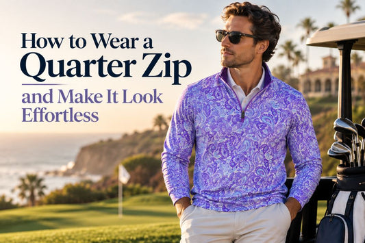 How to Wear a Quarter Zip