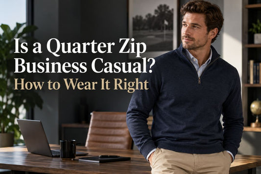 Is a Quarter Zip Business Casual