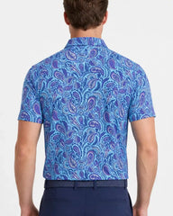 Coastal Paisley Polo