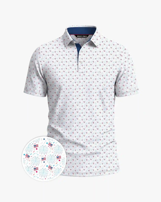 4th of July Performance Polo