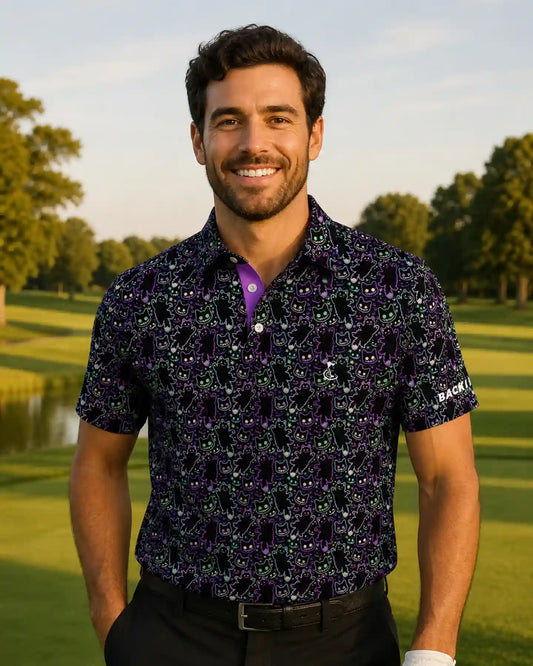 Black Cats Fairway Polo