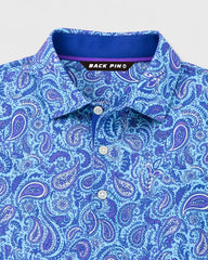 Coastal Paisley Polo