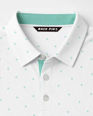 Mint Ditsy Polo
