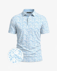 Beachside Floral Polo