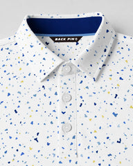 Seaside Tiny Ink Dot Polo