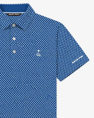 Patriotic Stars Navy Blue Polo