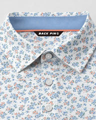 Seaside Ditsy Floral Polo