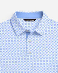 Blue Lucky Petal Polo