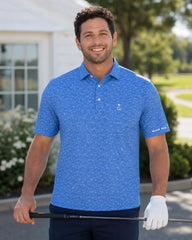 Cat Outline Print Polo