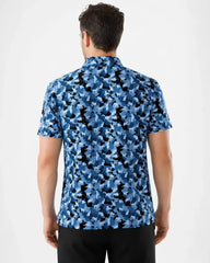 Midnight Cat Camo Polo