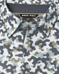 Sage Gray Camo Polo