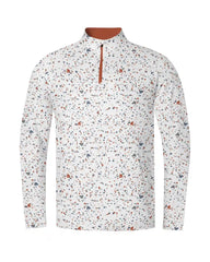 Paint Splatter Quarter Zip