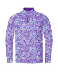 Performance Paisley Quarter Zip