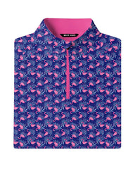 Pink Flamingo Quarter Zip