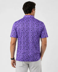 Midnight Cat Golf Polo