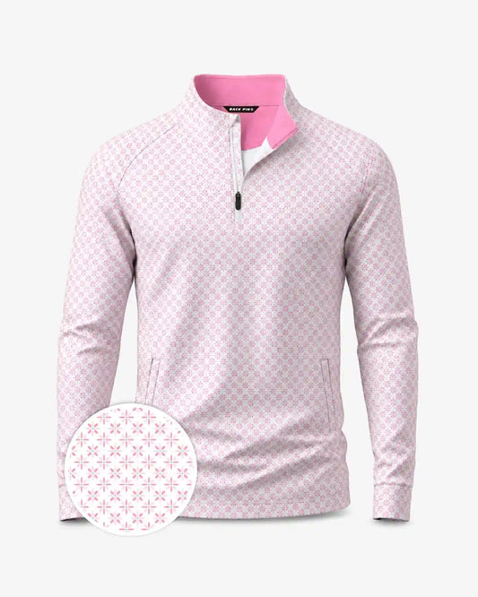 Garden Party Floral Quarter Zip