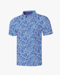 Coastal Paisley Polo