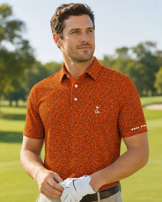 Haunted Night Golf Polo