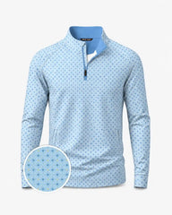 Western Geometric Quarter Zip