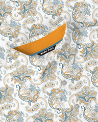 Sunset Paisley Polo