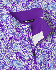 Performance Paisley Quarter Zip