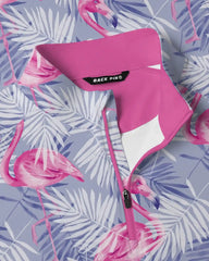 Flamingo Palm Quarter Zip
