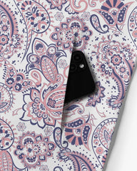 Coral Paisley Golf Quarter Zip