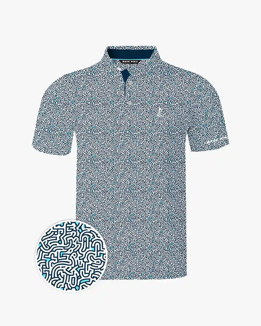 Abstract Polo - Funny Golf Shirts