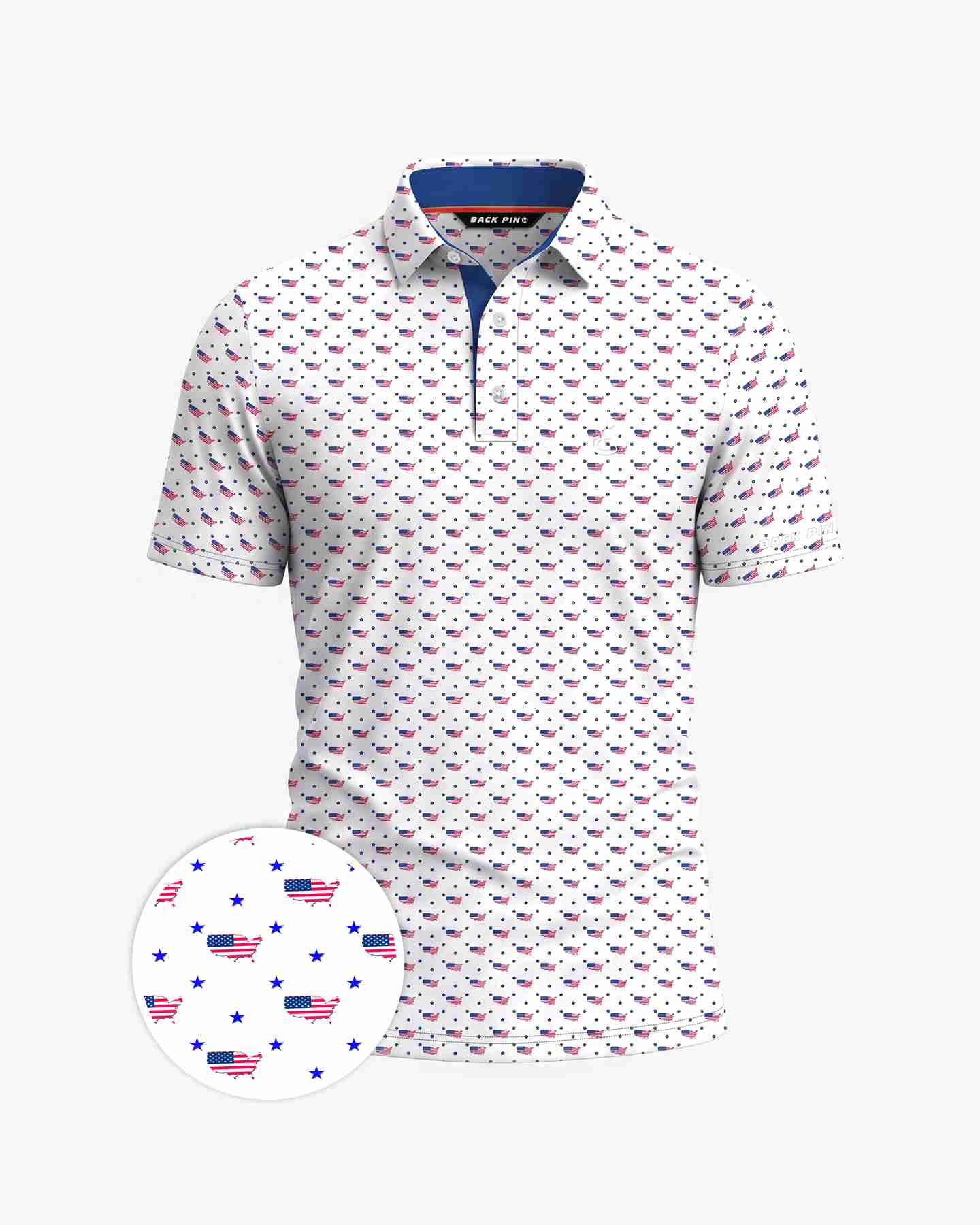 AmericanTerrainFlagPolo