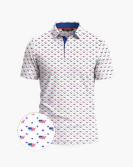 AmericanTerrainFlagPolo