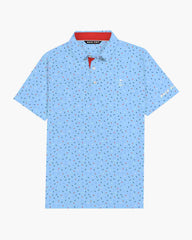 Americana Sprinkle Strip Polo