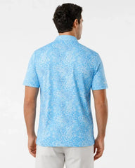 Aqua Paisley Polo