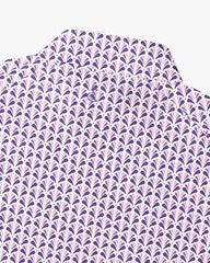 Art Deco Geometric Quarter Zip