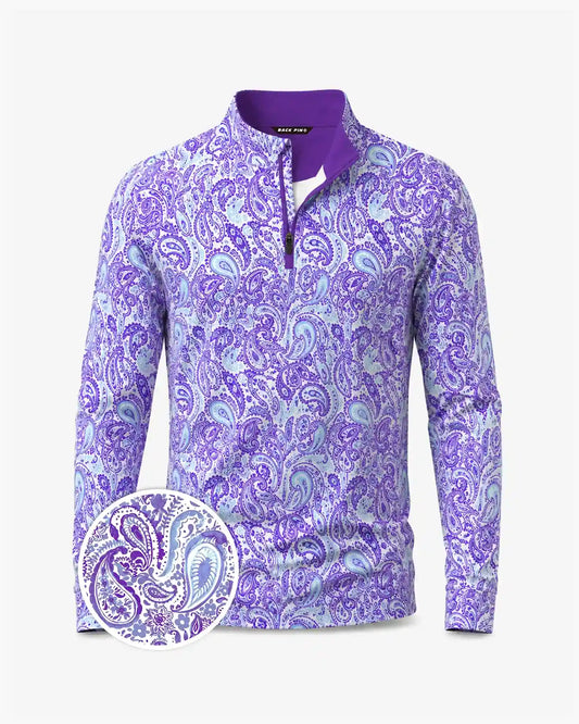 Performance Paisley Quarter Zip