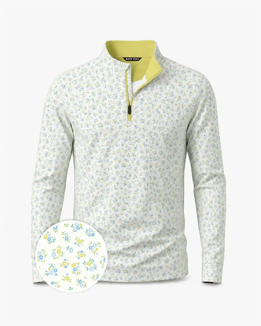 Ditsy Floral Quarter Zip